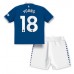 Maillot de foot Everton Ashley Young #18 Domicile vêtements enfant 2023-24 Manches Courtes (+ pantalon court)